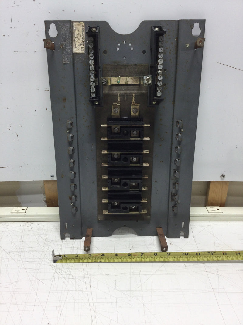 ITE EQ Series 8 Space/16 Circuit 120/240 VAC Load Center Guts Only 11" X 17"