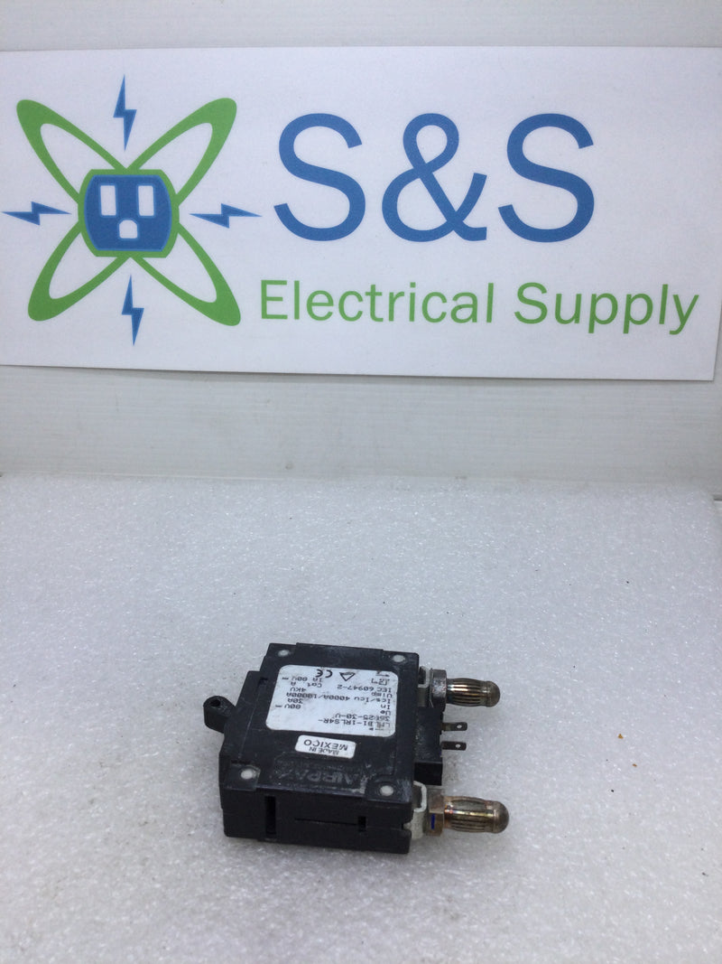 Airpax LMLB1-1RLS4R-36825-30-V 80 VDC 30 Amp Bullet Style Breaker