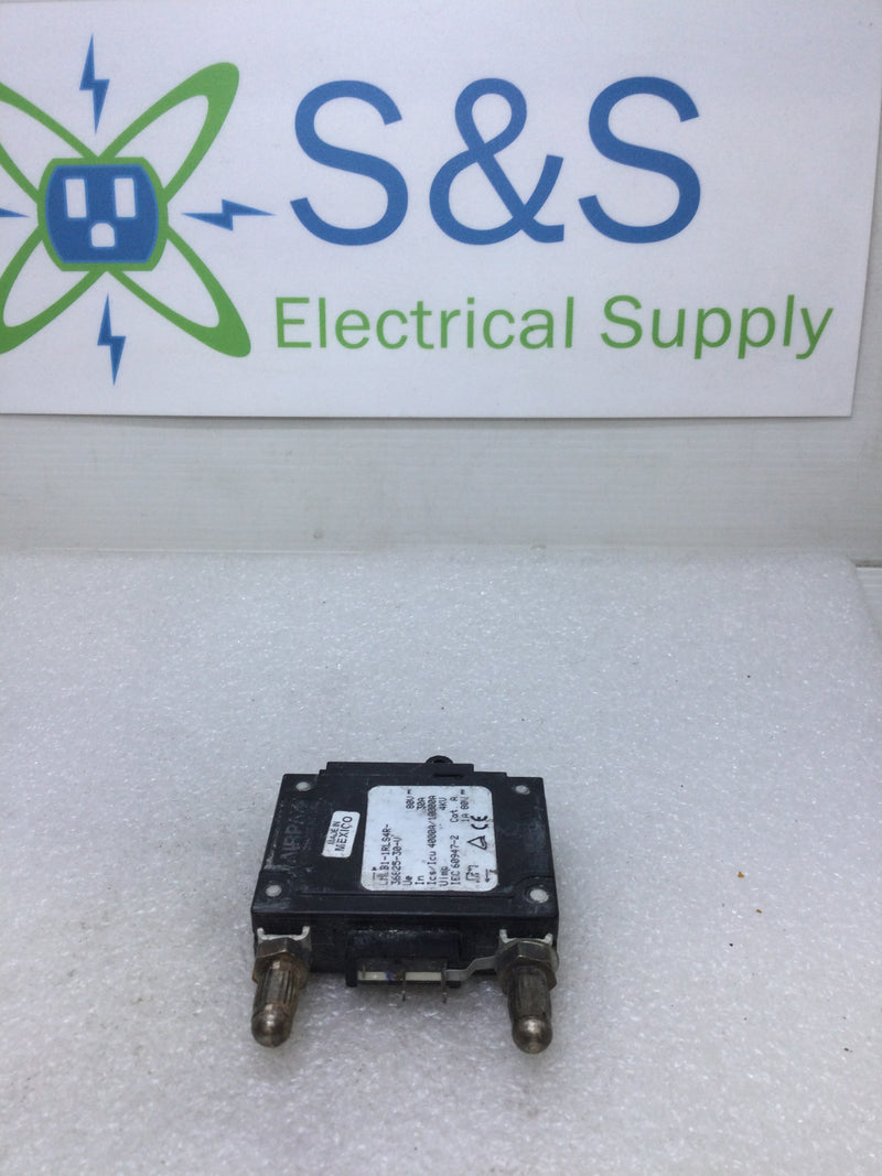 Airpax LMLB1-1RLS4R-36825-30-V 80 VDC 30 Amp Bullet Style Breaker