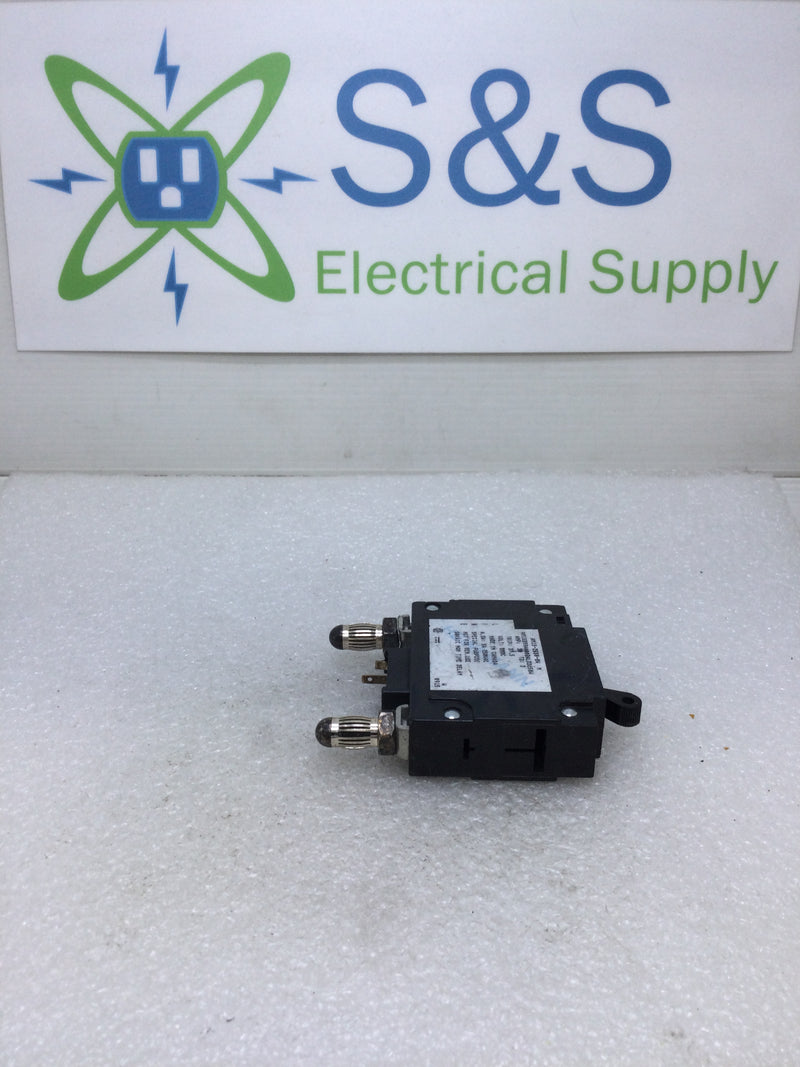 Heinemann AM1S-Z550-8W 80 VDC 30 Amp Single Pole Bullet Style Breaker