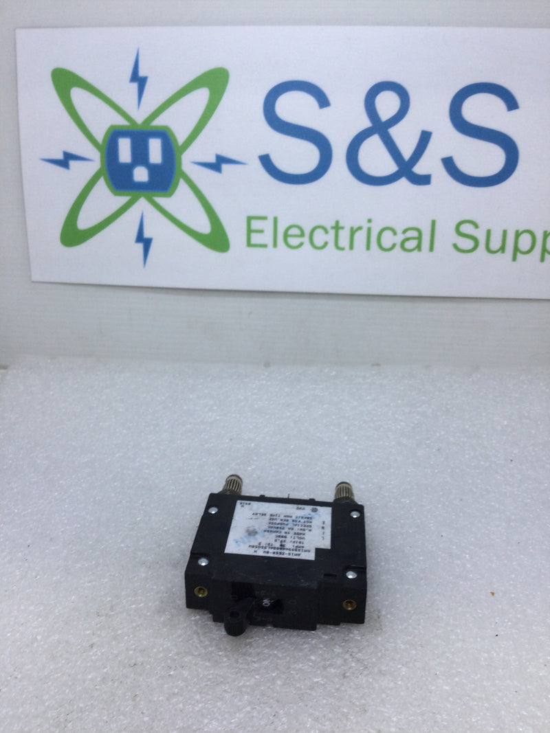 Heinemann AM1S-Z550-8W 80 VDC 30 Amp Single Pole Bullet Style Breaker