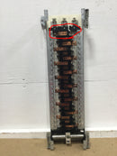 GE NLAB Style 5 100 Amp 42 Space 3 Phase Load Center Guts Only 10" X 28" - Flaw