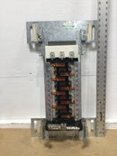 GE NLAB Style 5 100 Amp 24 Space 3 Phase 120/208V Load Center Guts Only 15"X26"