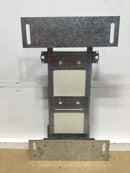 GE NLAB Style 5 100 Amp 24 Space 3 Phase 120/208V Load Center Guts Only 15"X26"