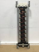 GE NLAB Style 5 100 Amp 42 Space 3 Phase 120/208V Load Center Guts Only 10"X31"