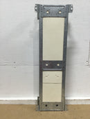 GE NLAB Style 5 100 Amp 42 Space 3 Phase 120/208V Load Center Guts Only 10"X31"