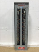 GE NLAB Style 5 100 Amp 42 Space 3 Phase 120/208V Load Center Guts Only 10"X31"