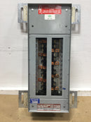 GE NLAB Style 5 100 Amp 24 Space 3 Phase 120/208V Load Center Guts Only 15"X26"