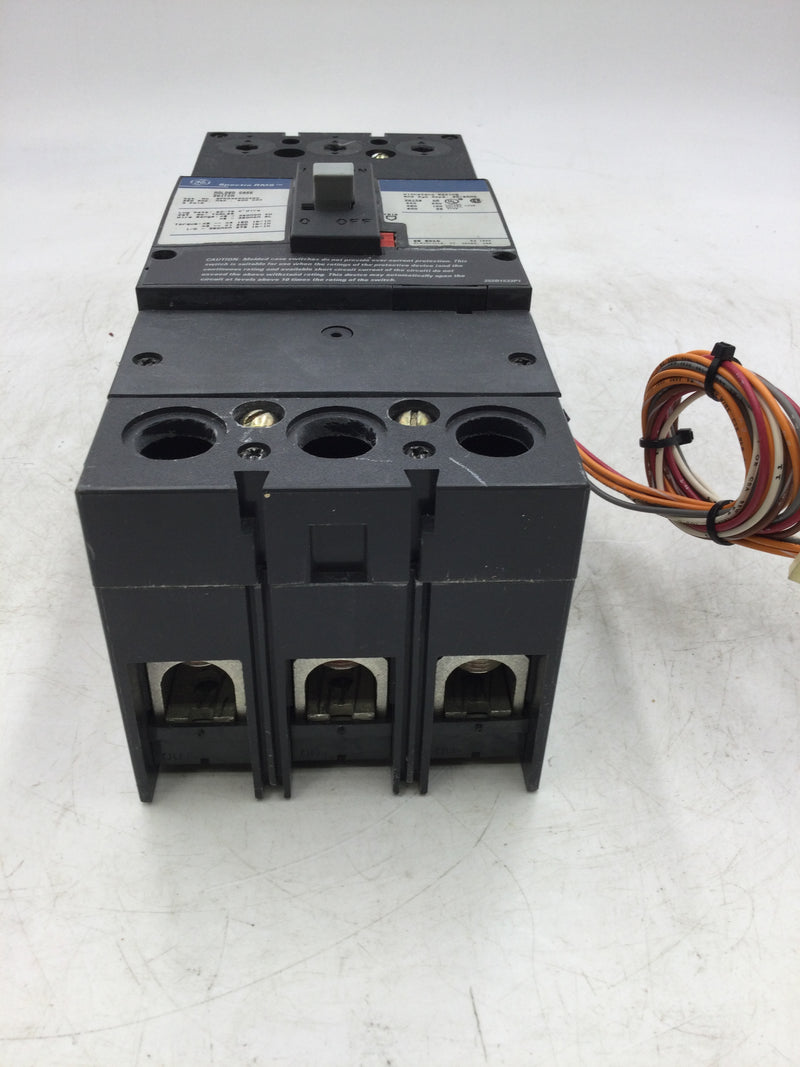 GE Spectra Series SFDA36AN0250 3 Pole 3 Phase 480 Volt 250 Amp Molded Case Switch/Circuit Breaker