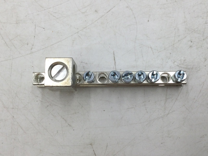 CMC NA-75B 12 Terminal #4-#14 AWG Ground/Neutral Bar w/CA 79 Lug