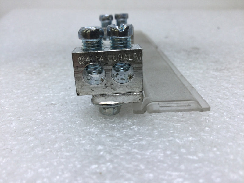 CMC NA-35 4 Position Lug 4-14 CU9AL Ground Bar