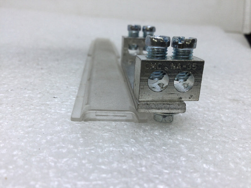 CMC NA-35 4 Position Lug 4-14 CU9AL Ground Bar