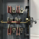 Square D 82254 200 Amp 2 Pole 240V Double Throw Non-Fused Safety Switch