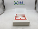 Lightolier LLNURW Universal Red LED Exit Light with Battery Backup 120/277 VAC