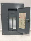 Square D QOC24U 125A 24 Space 120/240V Door w/Main 22 1/8" x 15 1/2" - Flaw