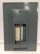 Square D QOC24U 125A 24 Space 120/240V Door w/Main 22 1/8" x 15 1/2" - Flaw