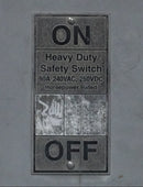 Siemens 60 Amp 240V HD Safety Switch Enclosure Cover Only 17 1/2" x 10 1/2"