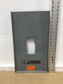 Square D NQOD3300LAMB Main Breaker Dead Front Cover Only 11" X 20"