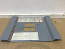 Square D QO116L125 16 Space Load Center Dead Front Cover Only 14" X 17.5"