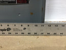 Square D NQOD Series 42 Space Dead Front Cover Only 11" X 38.5"