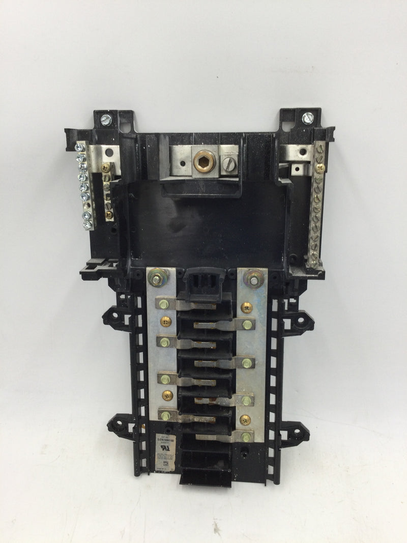 Square D QON16M150 16 Circuit 150A 120/240VAC Type QO Circuit Breaker Interior (Guts Only)