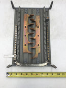 Siemens 200 Amp 10 Space 120/240 VAC Copper Buss Load Center Guts Only 9" X 13"