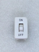 Lot of 9 Leviton Mini Toggle On/Off Switch 3/4 HP 125-250 VAC 10-20 Amp in White