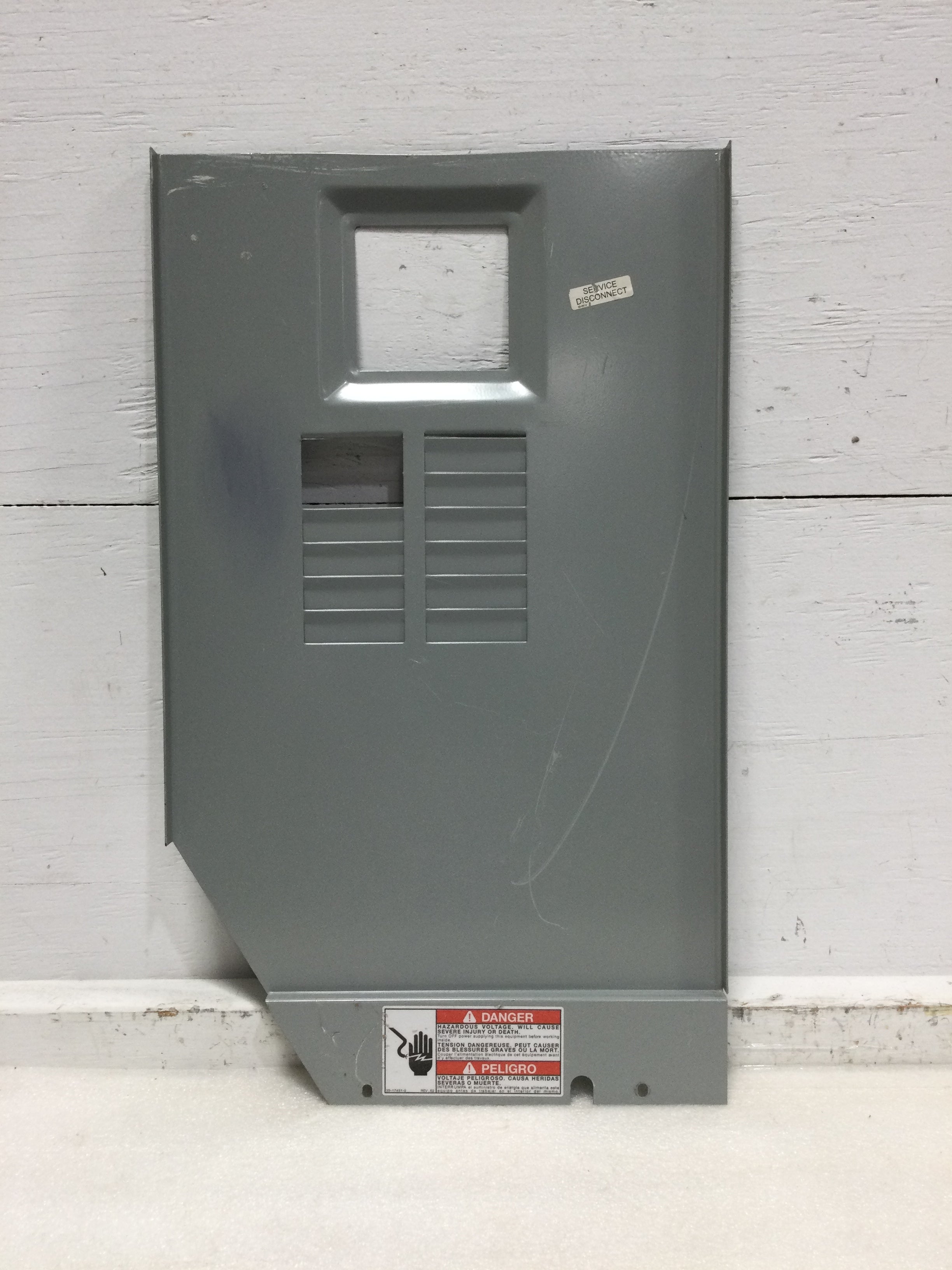 Eaton 12 Space 120/240V Dead Front Only w/Main 20 3/4