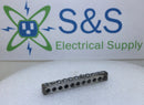 11 Position 6-14 AWG 120/240V Ground Bar 4 1/4" x 1/2"