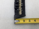 ITE 11 Position 6-14 AWG Neutral/Isolated Grounding Bar 5 1/4" x 2 1/8"