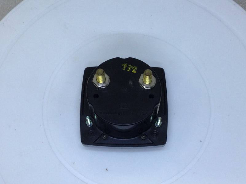 GE 152141LSNL Panel Meter AC Amperes Range 0-5 ACA