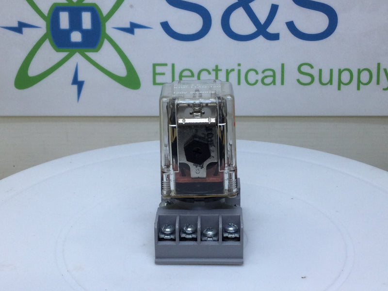 Potter & Brumfield KRP-11AG-120 Relay 120V 50/60Hz W/Base