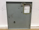 Eaton Freedom 2100 Series MCC Bucket Cover Only w/ Reset Button 15.5" X 18"