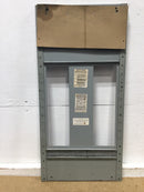 GE NHB Series 3 Phase Style 3 Load Center Dead Front Cover Only 14.5" X 30"