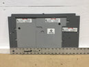 General Electric 0821X0405L01 Bus Access Cover for 8000-Line MCC