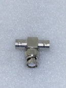 L-Com BA250 Coaxial T Adapter Connector BNC Female/Male/Female