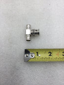 L-Com BA250 Coaxial T Adapter Connector BNC Female/Male/Female