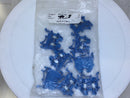 Dinkle Blue DK4N-BL Terminal Block Screw Type UL 600V 30A 10-22AWG - Pack of 7