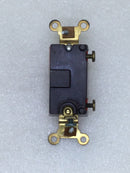 GE General Electric 5961-1 Single Pole Switch 20 Amp 120-277 VAC in Brown