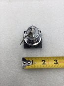 GE CR104PSK63A00C HD 2 Position Key Style Selector Switch with Spring Return