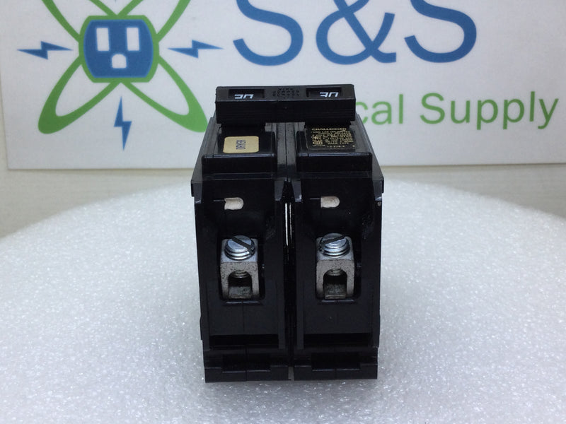 Challenger C230 30 Amp 2 Pole 120/240V Circuit Breaker - Sticker Face