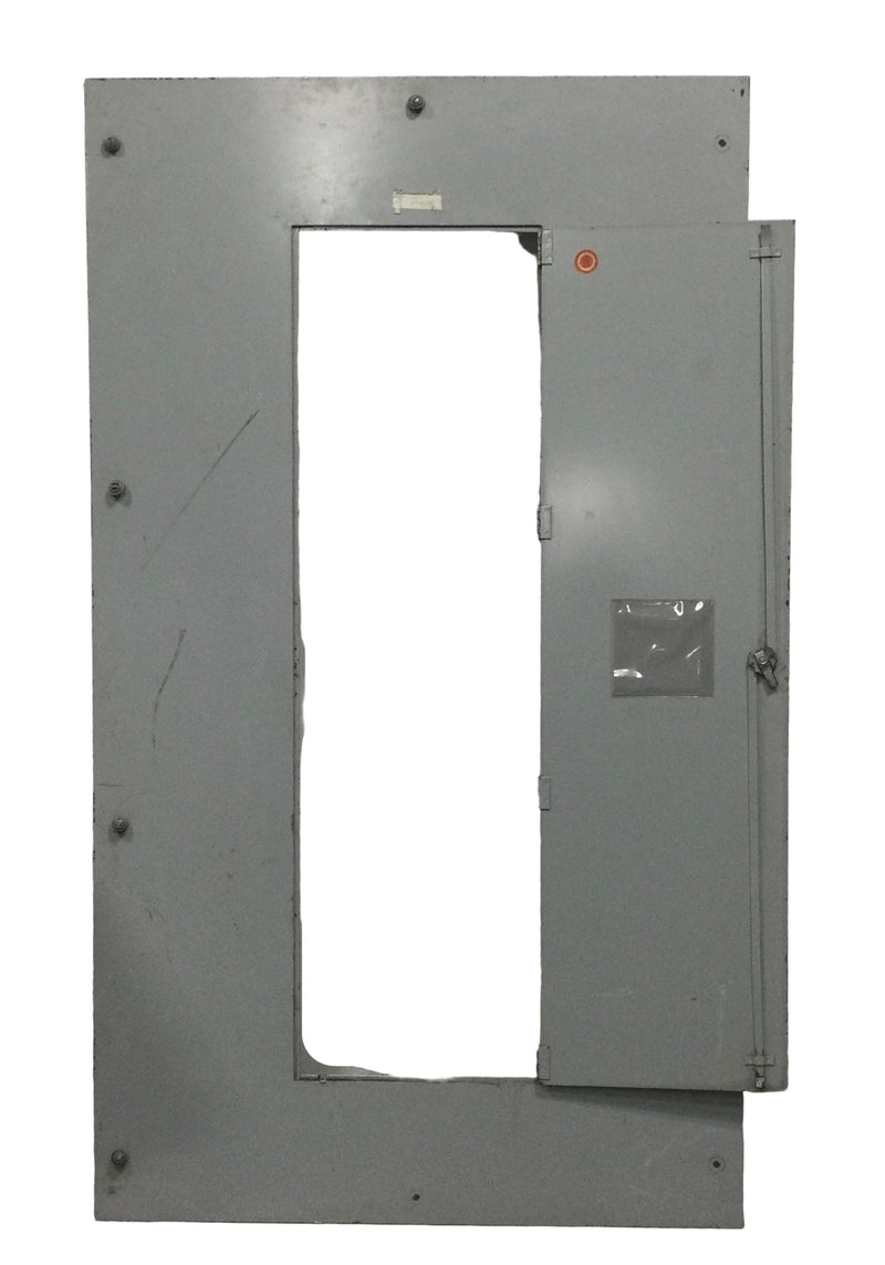 GE 75A106189P103 400 Amp 3 Pole 277/480V Panelboard Door Cover 70 1/4" x 40 1/4"