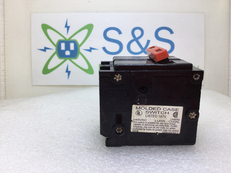 Challenger C260NA 60 Amp 2 Pole 240V Molded Case Switch