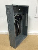 Square D QO124L125PGC 125 Amp 24 Space 120/240 VAC Interior Load Center w/Cover