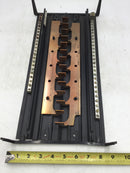 Siemens 15 Space 30 Circuit MLO/MB Conv Copper Buss 200A 120/240V Type Q Guts Only 9" x 17"