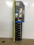 Square D QON30MW150 150 Amp 15 Space 120/240 VAC Load Center Guts Only 7" x 25"