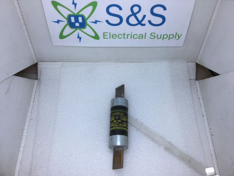 Cefco OT150/250 150 Amp 250V or Less One Time Fuse