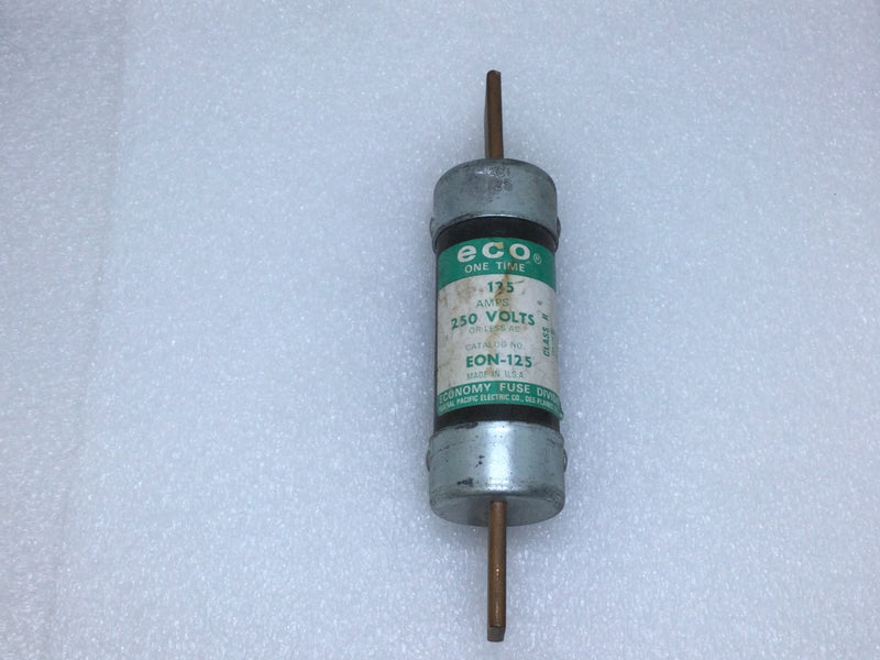 Economy/ECO EON-125 125 Amp 250V or Less One Time Fuse Class H