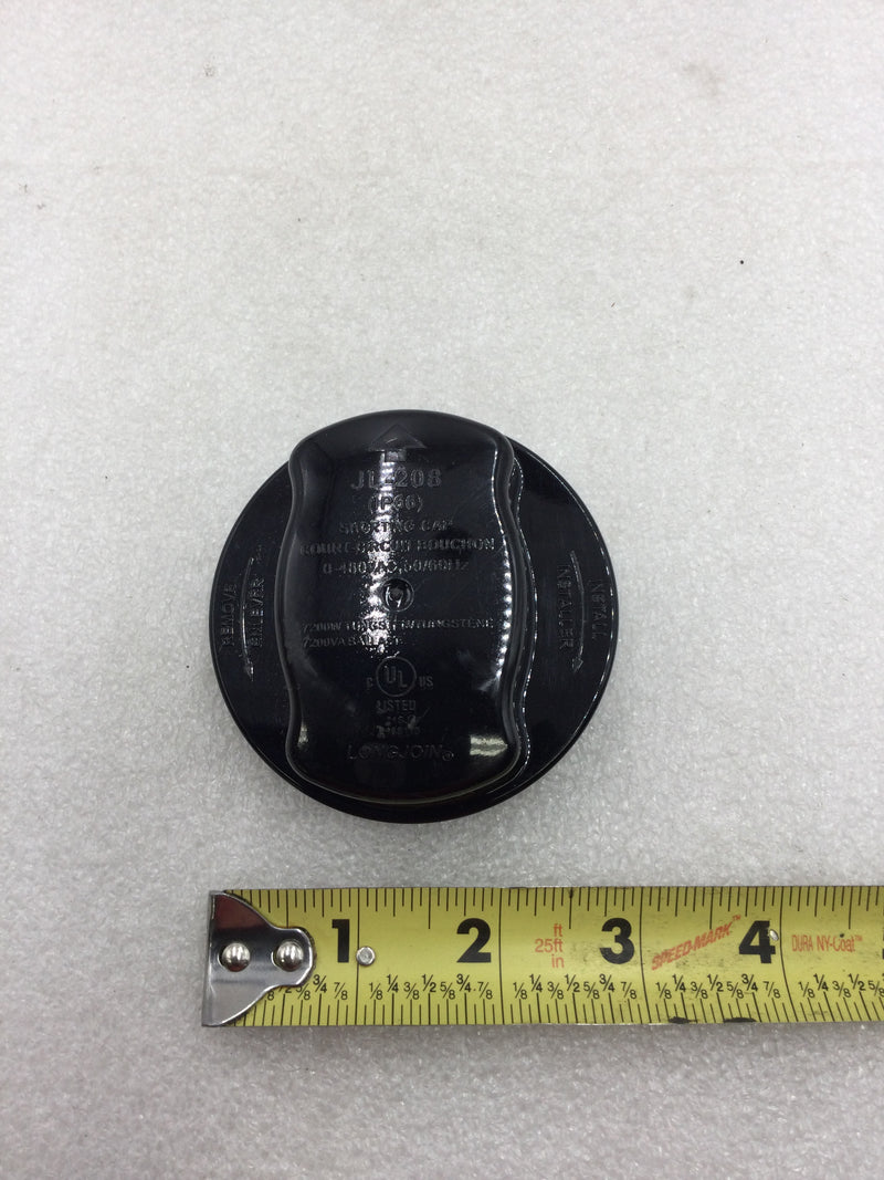 Longjoin JL-208 Twist Locking Type Outdoor Shorting Cap for Constant-On Functionality 0-480 VAC