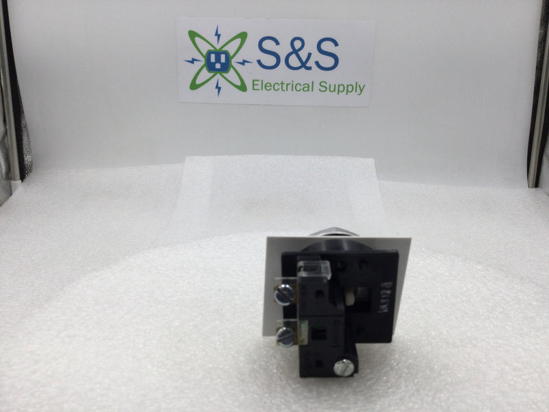 GE General Electric CR104P Extended Push Button with Remote/Reset Face Plate